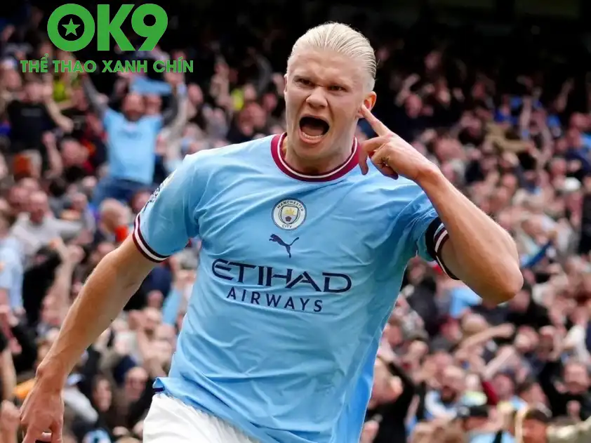 Haaland vẫn đang ghi bàn đều đặn trong màu áo Man City (Ảnh: Goal)